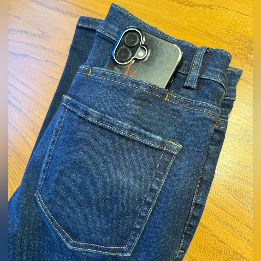 Duluth Trading Co Dark Wash Women’s High Rise Skinny Jeans